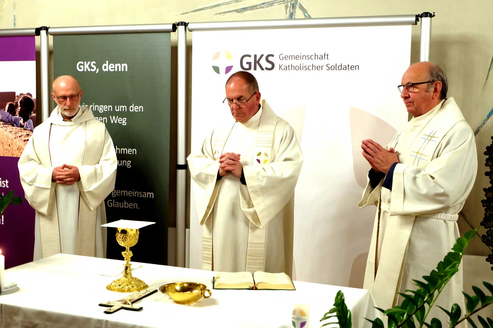 Gemeinschaft Katholischer Soldaten - Kreis München feiert Hubertusmesse in der Ernst-von-Bergmann-Kaserne