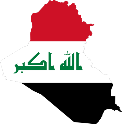 Irak Grenze in Flaggenfarbe Pixabay 400